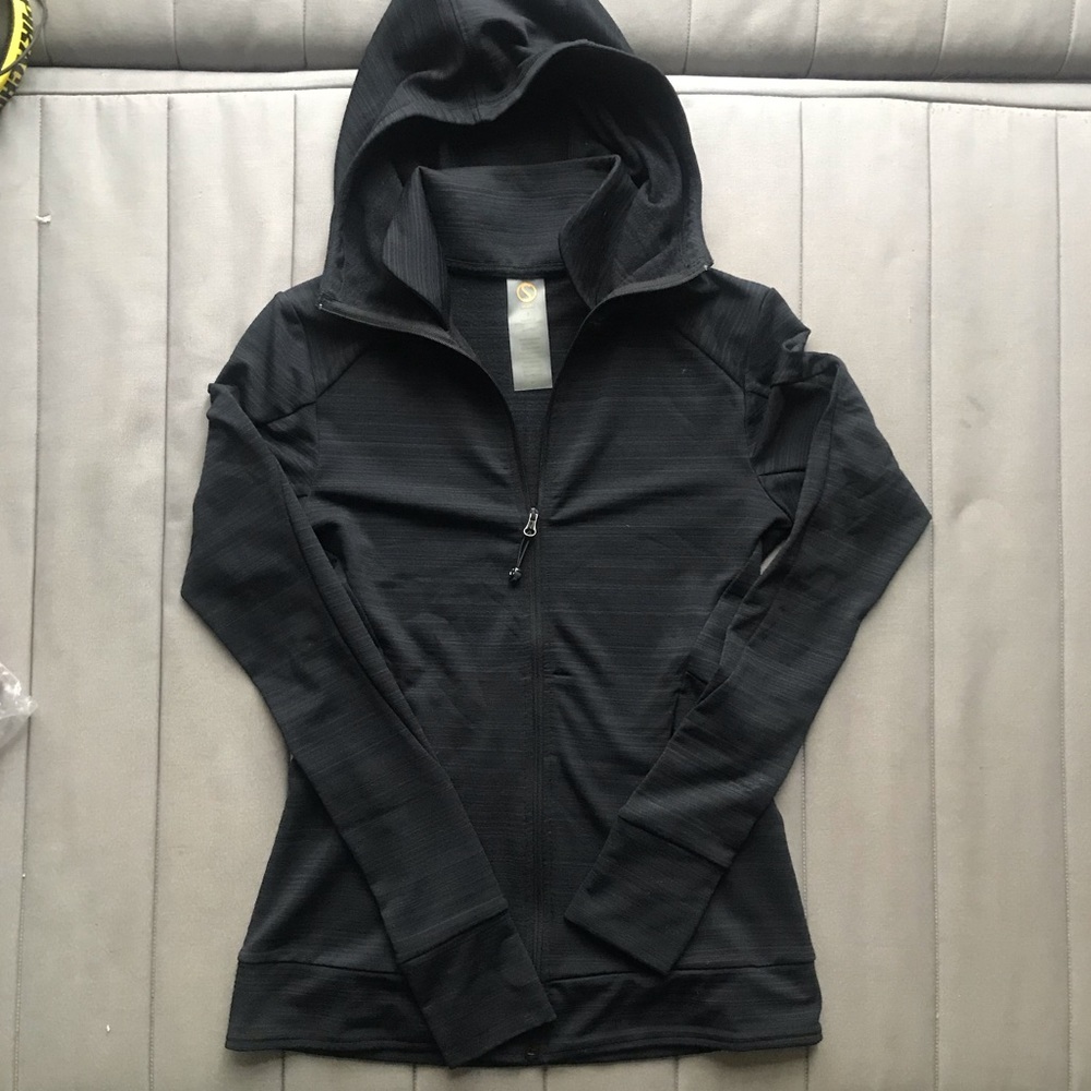 Shape Brand Zip Up Hoodie
